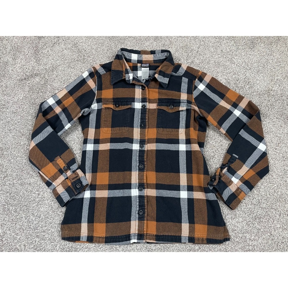 Patagonia Shirt Womens 2 Plaid Flannel Button Down Cabin Core Lumberjill Cozy